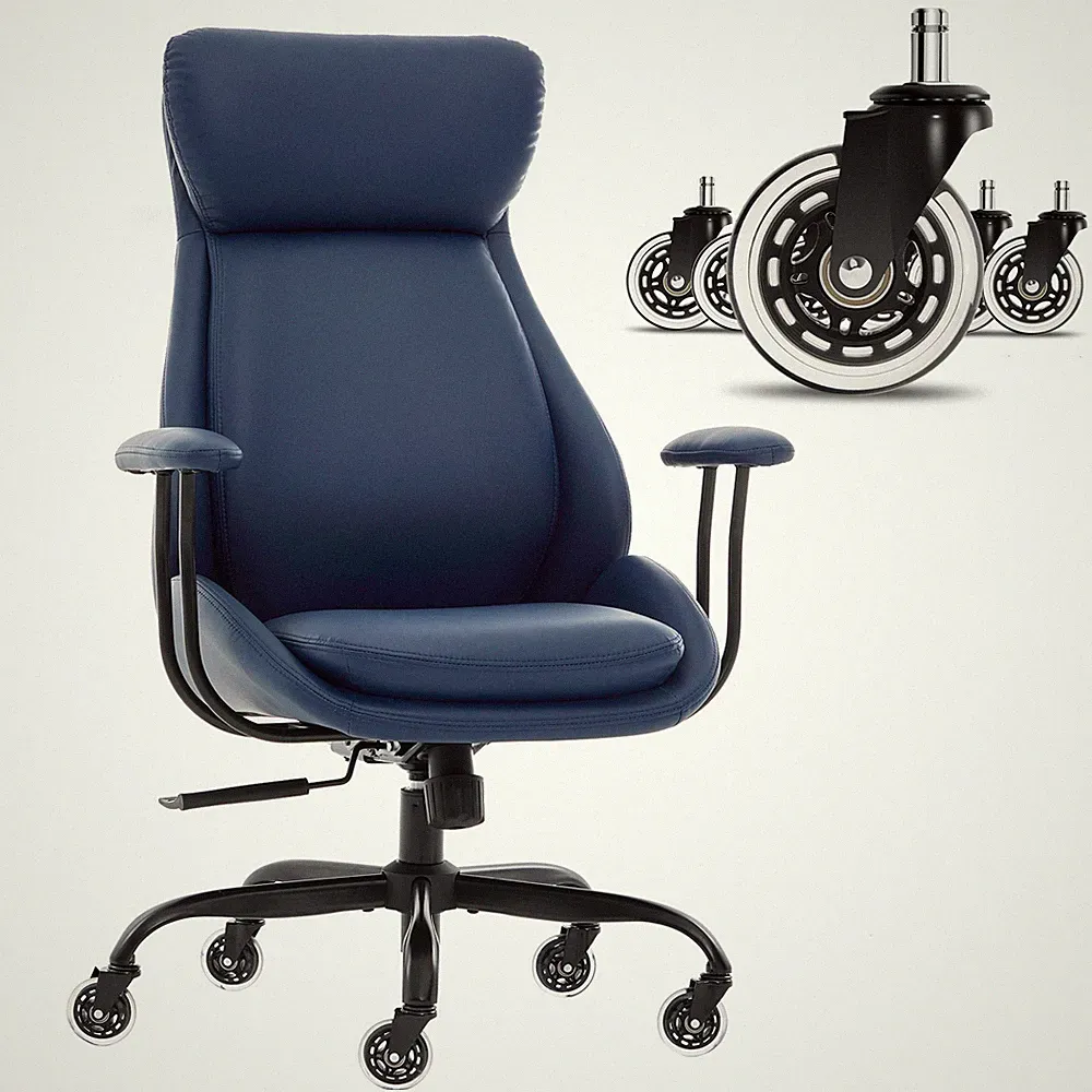 500lbs Ergonomic Computer Chair,with Lumbar Support ,Adjustable Height & Recline