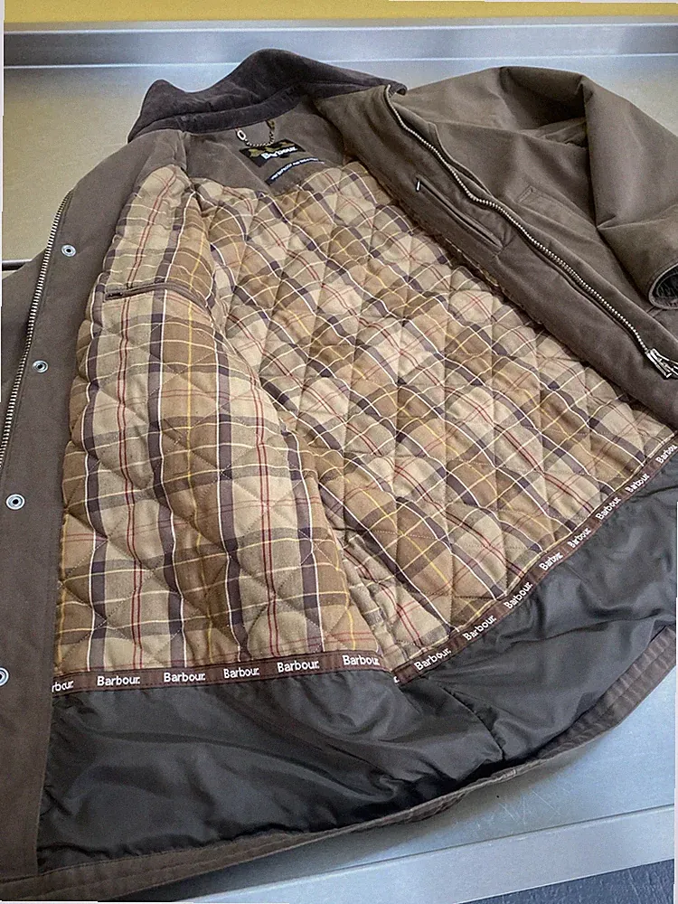 Barbour Beaufort Mens BIG XXL 58in Brown Waterproof & Breathable Jacket
