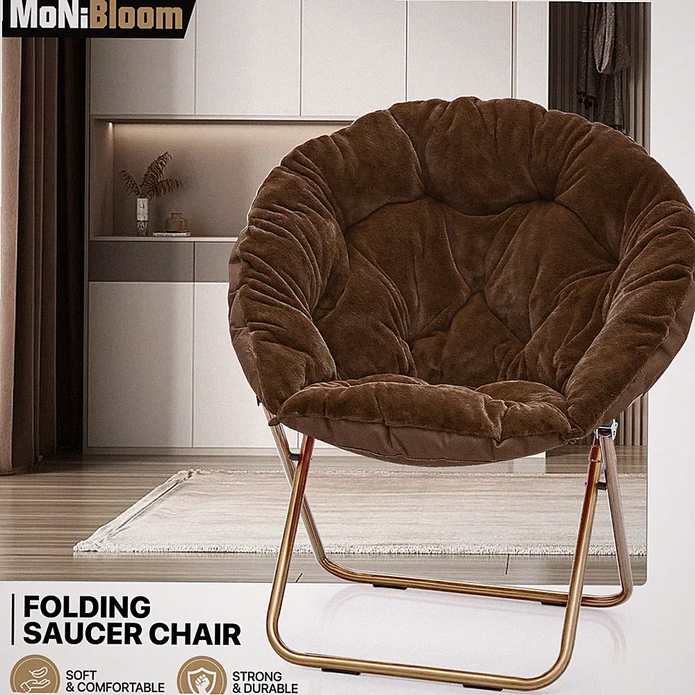 Gold oversized recliners