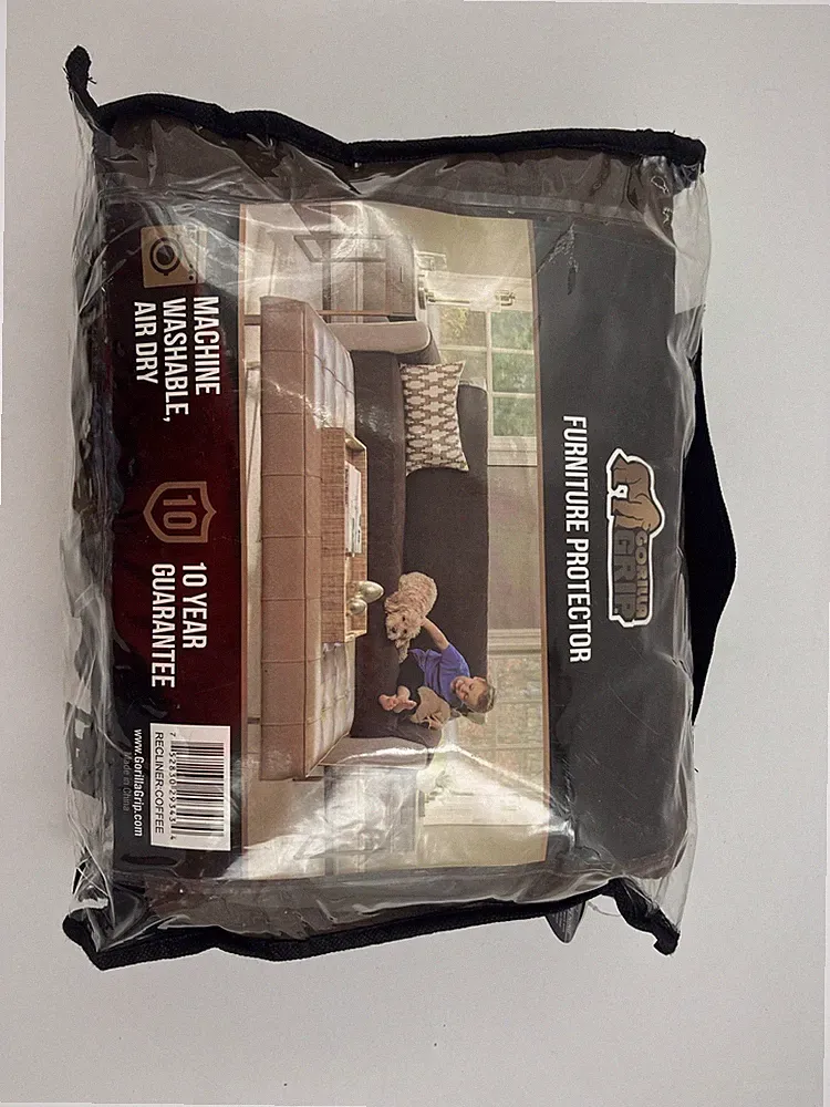 Gorilla Grip Ultra Soft Suede Like Oversize Recliner Protector Fits up to 26"