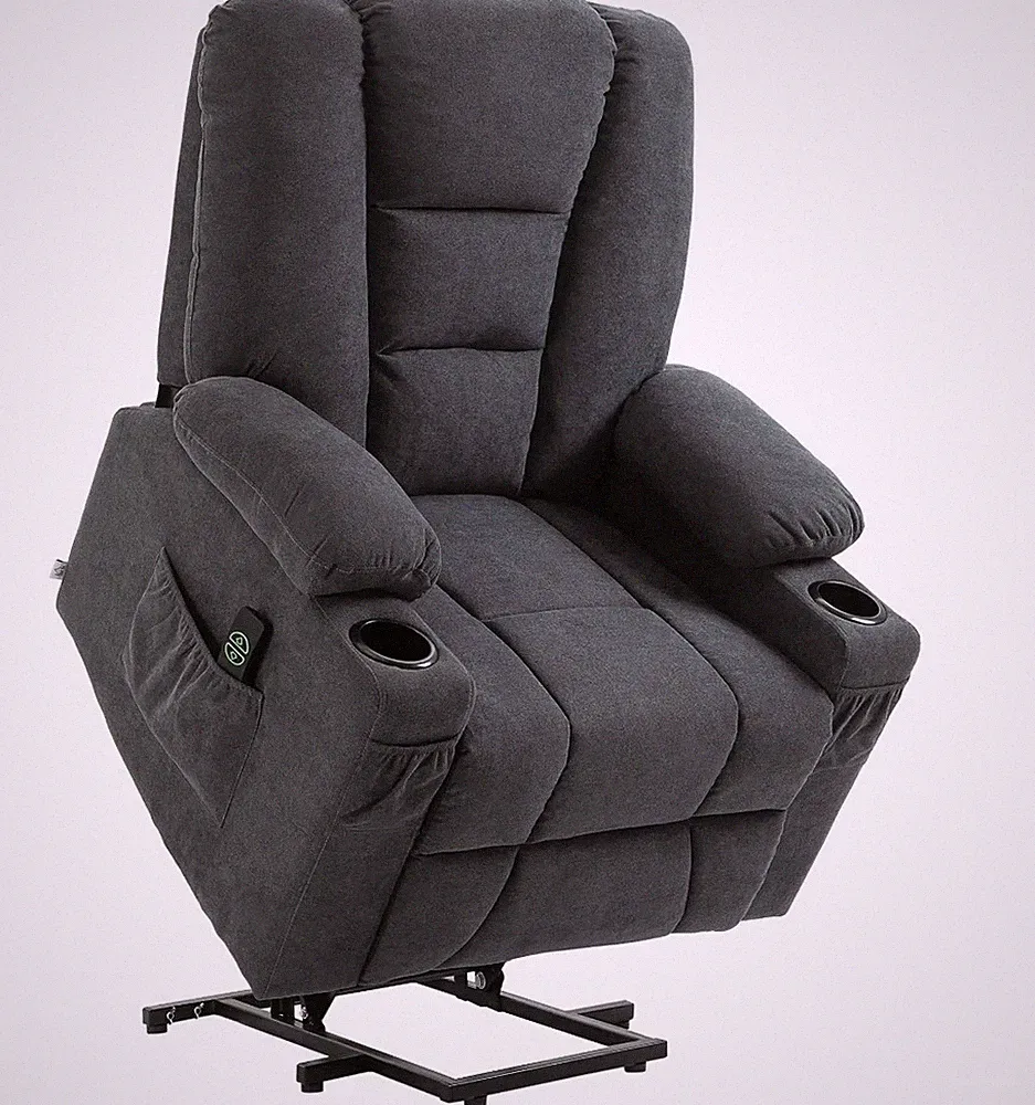 Oversized triangular recliners