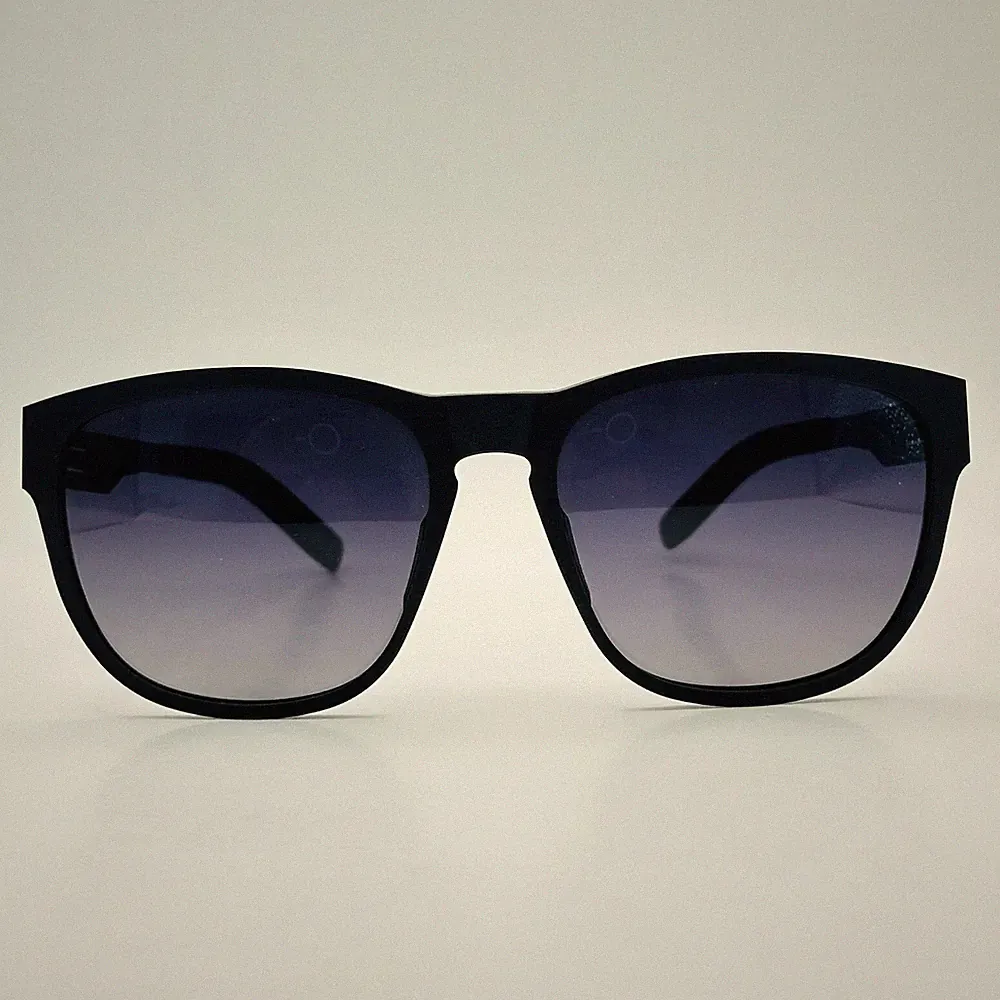 IC Berlin Sunglasses Women Oval Black Oversize XL Model Janina F. NEW