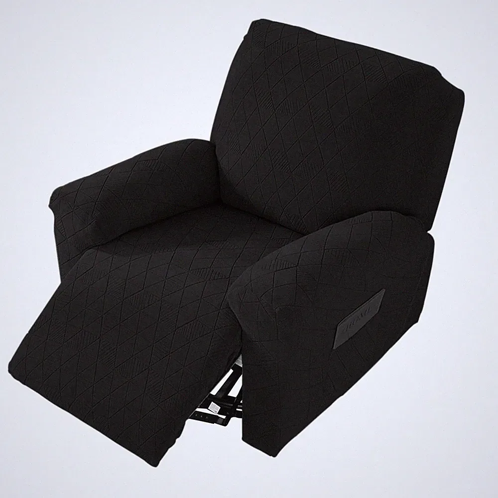 NORTHERN BROTHERS Oversized Recliner Cover - Reclining Chair XL 1 Seat, Black