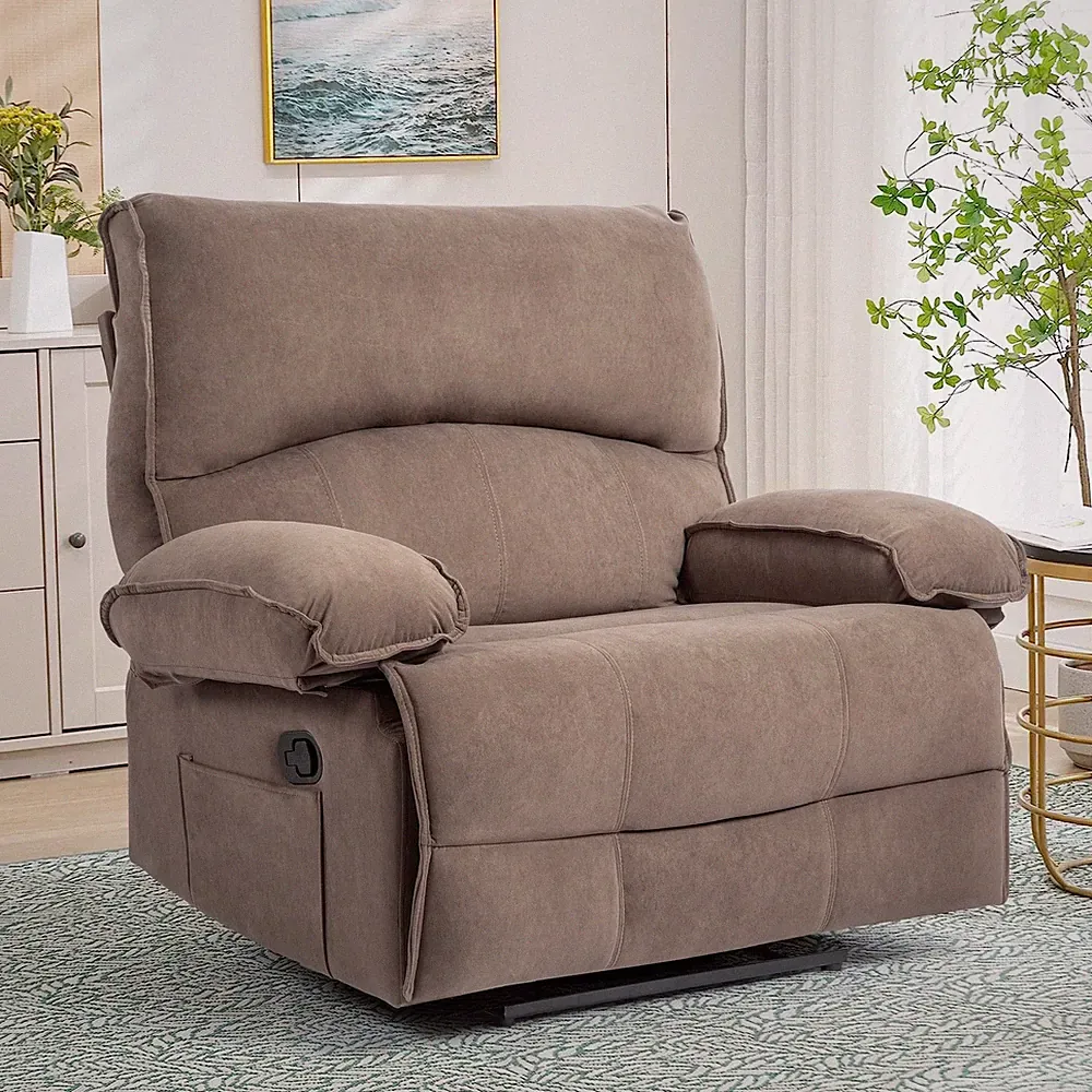 Oversized Manual Recliner Chair Sofa for Living Room