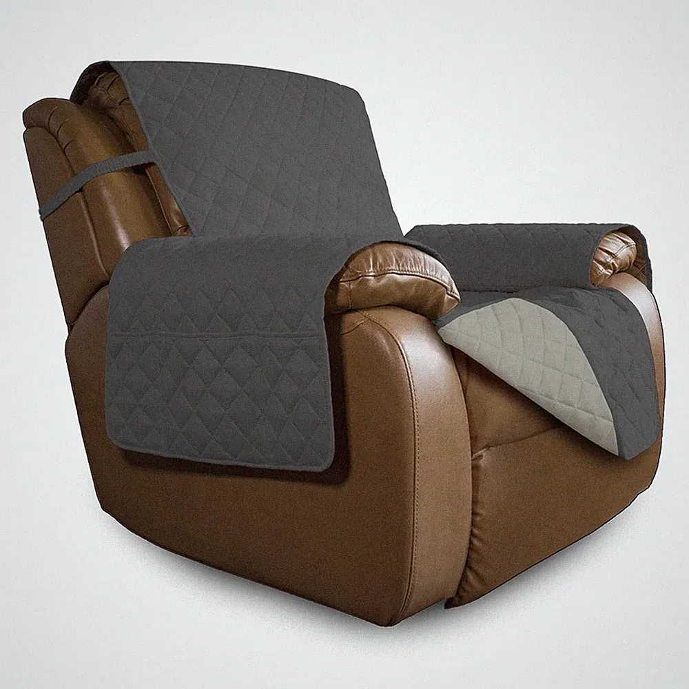 Oversized Recliner Cover Reversible Couch Cover Sofa Cover for Living Room Wa...