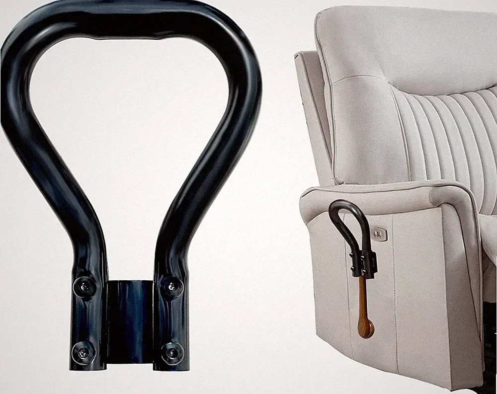 Recliner Handle Extender, Recliner Lever Extender for Lazy Boy, Heavy Duty Steel