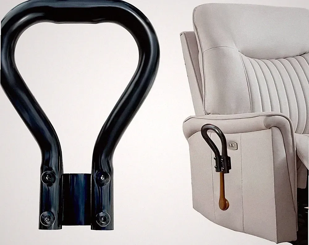 Recliner Handle Extender, Recliner Lever Extender for Lazy Boy, Heavy Duty Steel