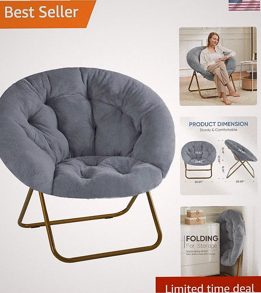 Oversized oval recliners