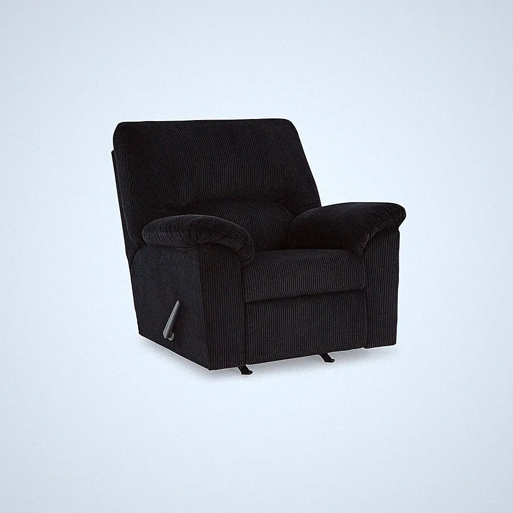 Oversized turned leg recliners