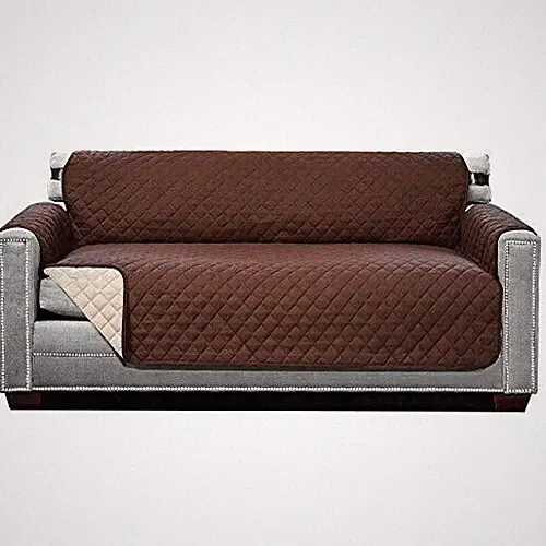 Sofa Shield Original Patent Pending Reversible Large Sofa Protector for Seat